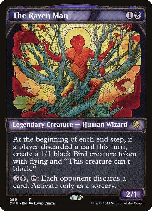 [Foil] DMU 289 The Raven Man (Showcase) R