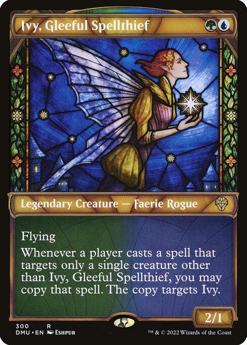 DMU 300 Ivy, Gleeful Spellthief (Showcase) R