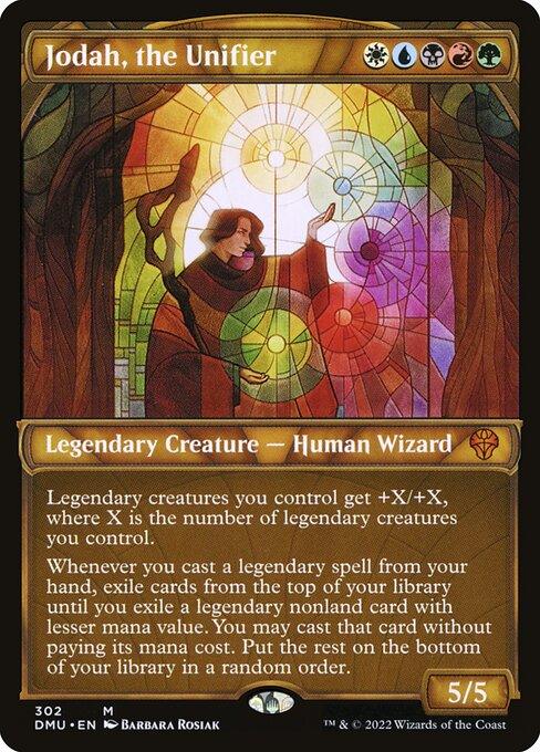 [Foil] DMU 302 Jodah, the Unifier (Showcase) M