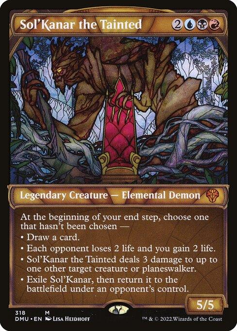 [Foil] DMU 318 Sol'Kanar the Tainted (Showcase) M