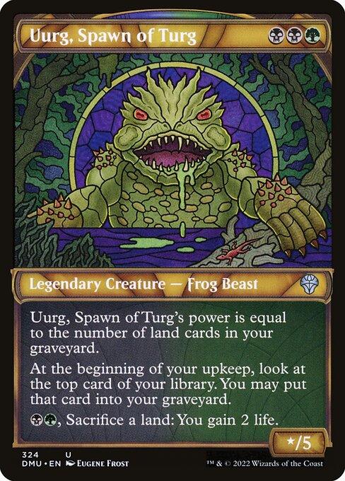 [Foil] DMU 324 Uurg, Spawn of Turg (Showcase) U