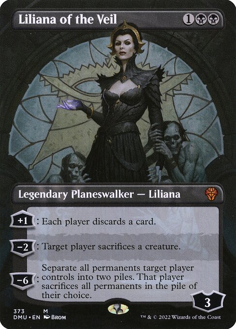 DMU 373 Liliana of the Veil (Borderless) M