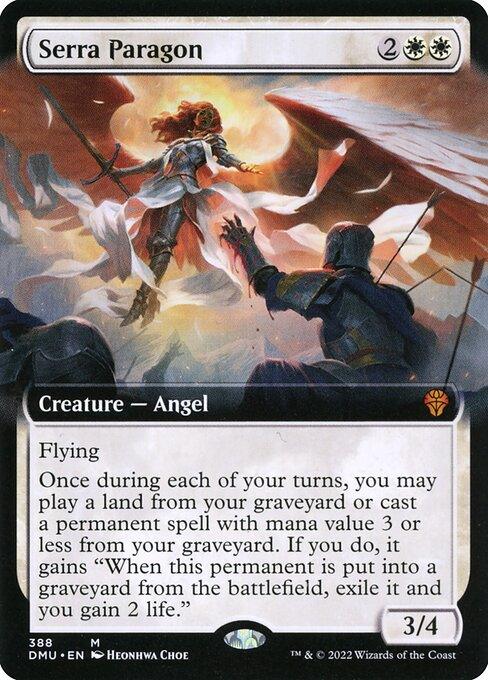 [Foil] DMU 388 Serra Paragon (Extended Art) M