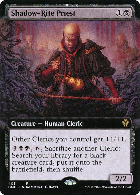 DMU 403 Shadow-Rite Priest (Extended Art) R