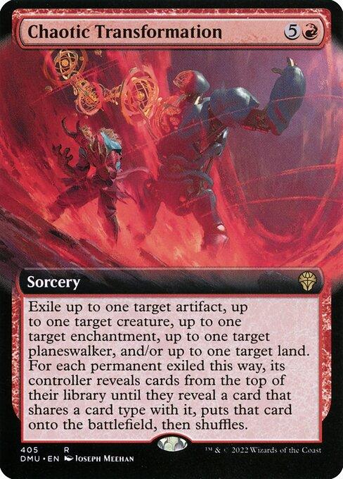 DMU 405 Chaotic Transformation (Extended Art) R