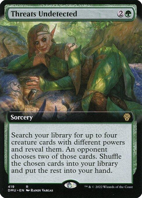 DMU 419 Threats Undetected (Extended Art) R