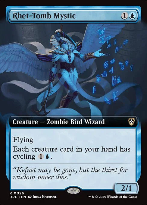 DRC 026 Rhet-Tomb Mystic (0026 - Extended Art) R