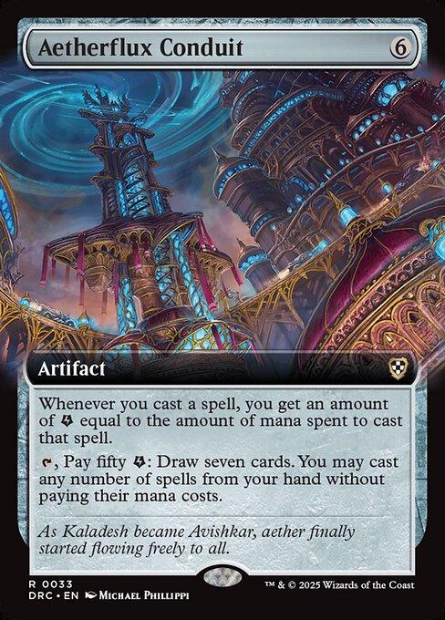 DRC 033 Aetherflux Conduit (0033 - Extended Art) R