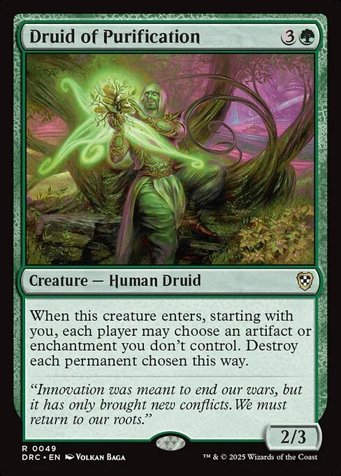 DRC 049 Druid of Purification R