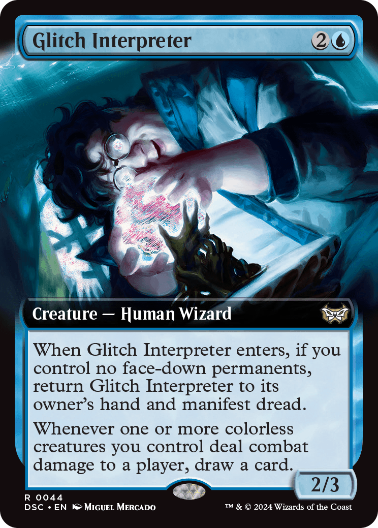 DSC 044 Glitch Interpreter (0044 - Extended Art) R