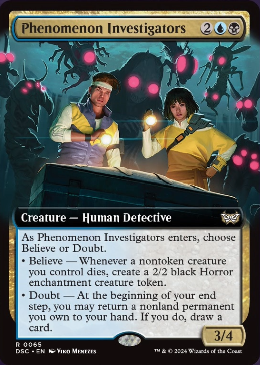 DSC 065 Phenomenon Investigators (0065 - Extended Art) R