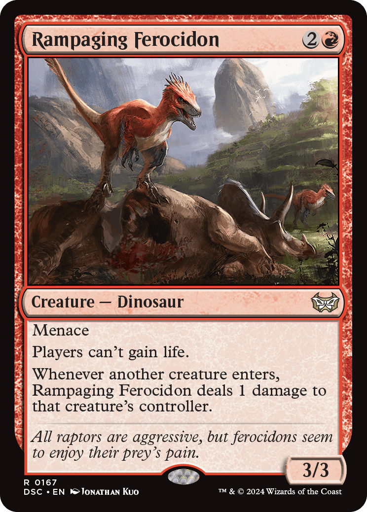 DSC 167 Rampaging Ferocidon R