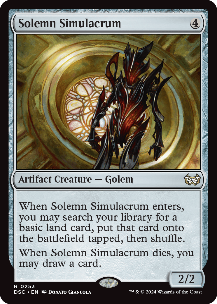 DSC 253 Solemn Simulacrum R