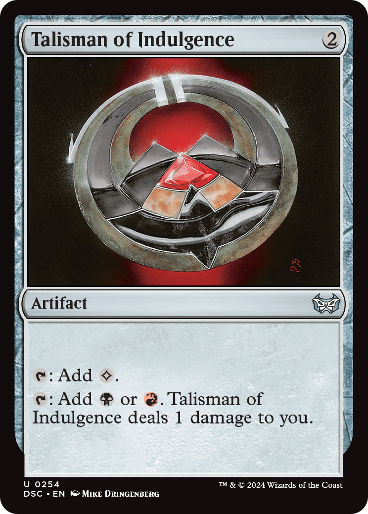 DSC 254 Talisman of Indulgence U