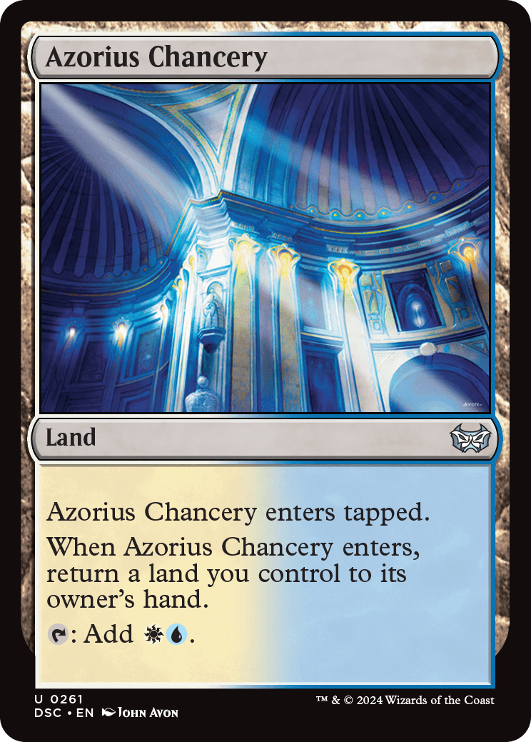 DSC 261 Azorius Chancery U