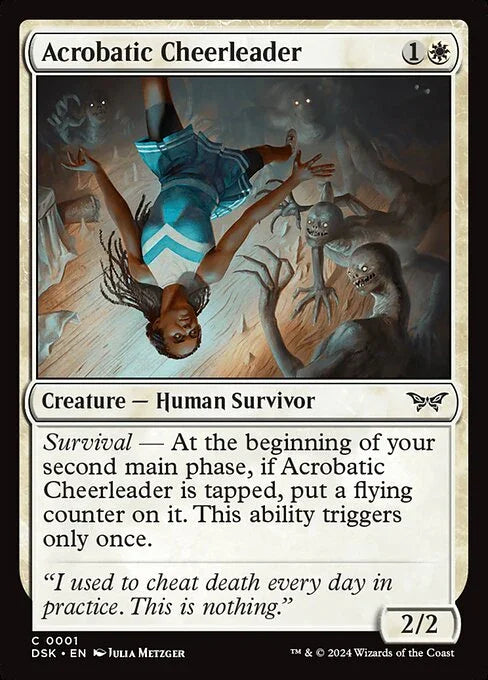 [Foil] DSK 001 Acrobatic Cheerleader C