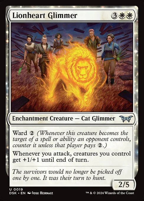 [Foil] DSK 019 Lionheart Glimmer U