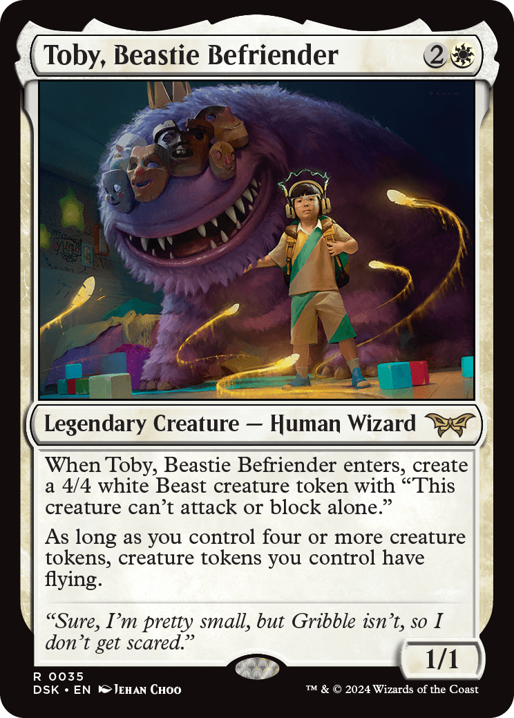 DSK 035 Toby, Beastie Befriender R