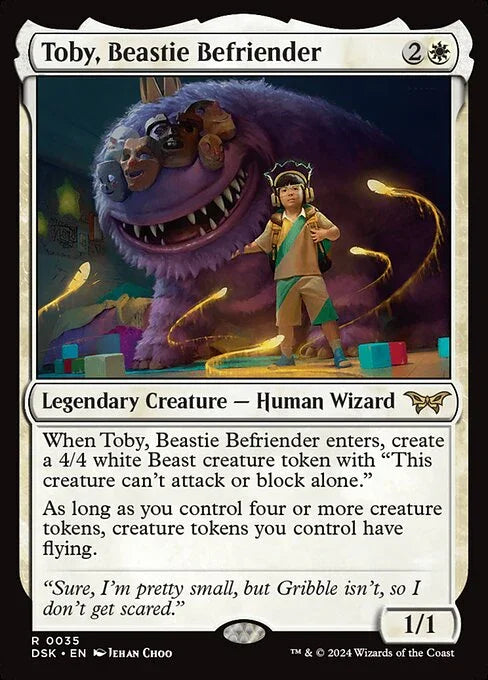 [Foil] DSK 035 Toby, Beastie Befriender R