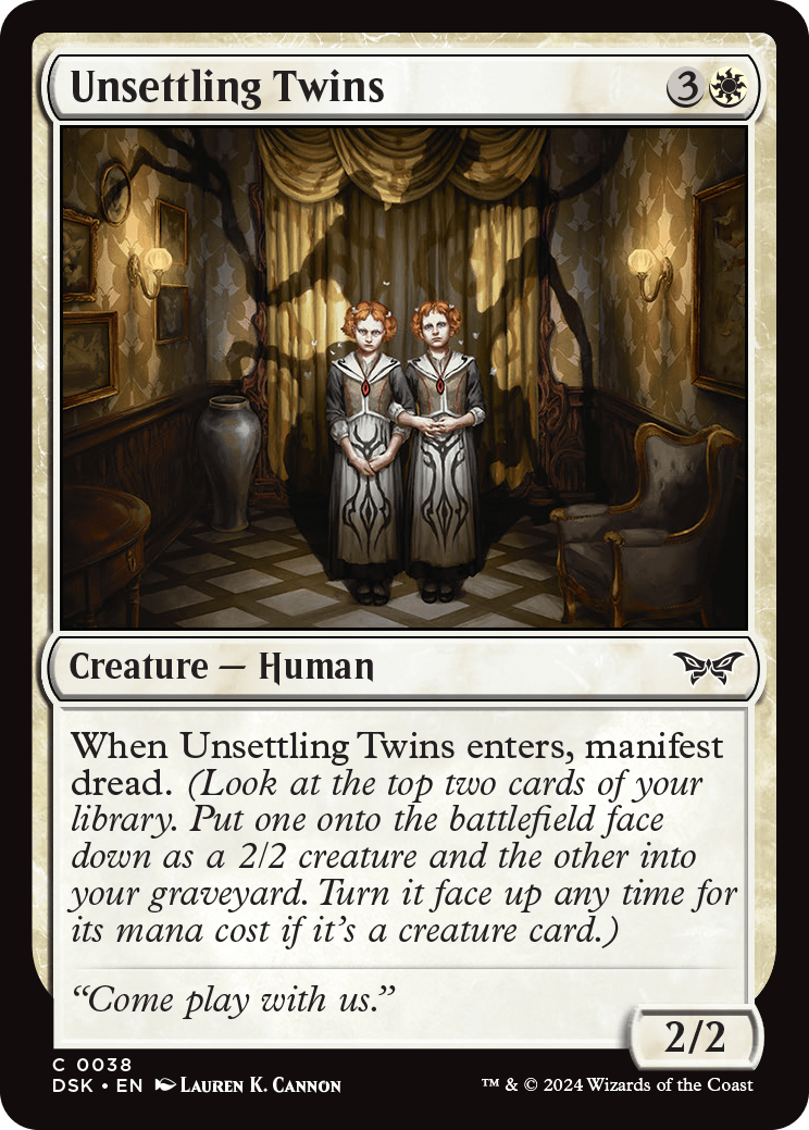 DSK 038 Unsettling Twins C