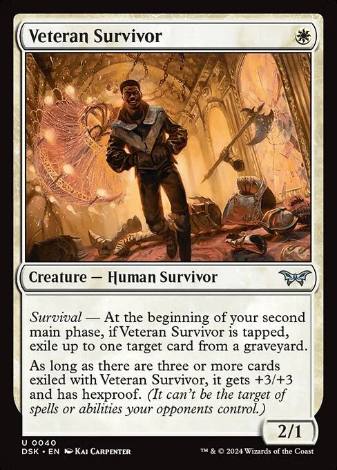 [Foil] DSK 040 Veteran Survivor U