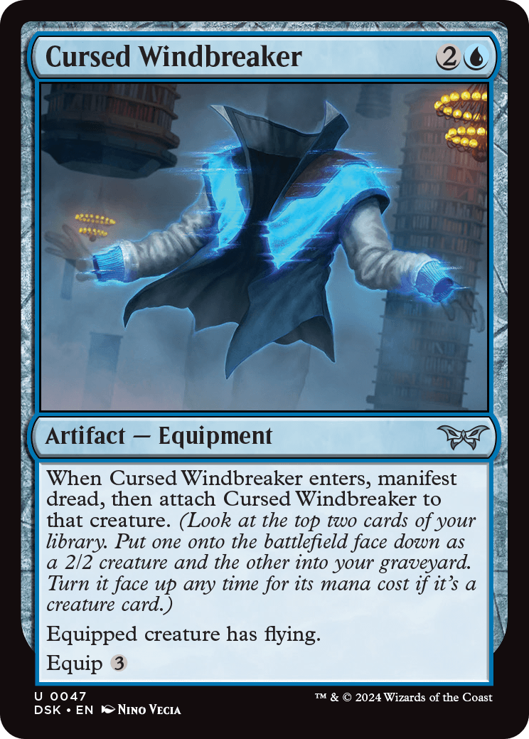 DSK 047 Cursed Windbreaker U