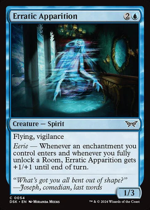 [Foil] DSK 054 Erratic Apparition C