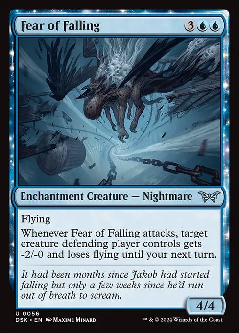 [Foil] DSK 056 Fear of Falling U