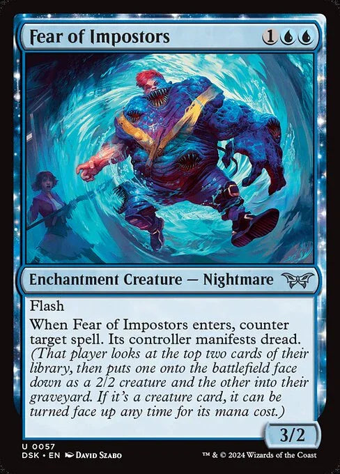 [Foil] DSK 057 Fear of Impostors U