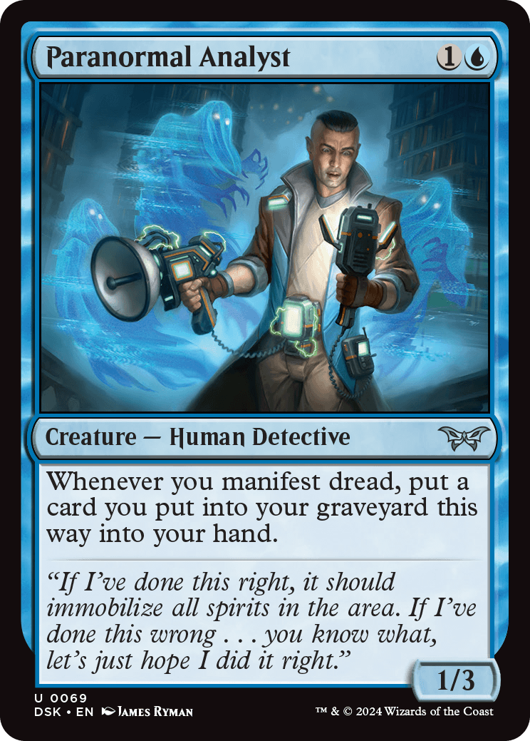 DSK 069 Paranormal Analyst U