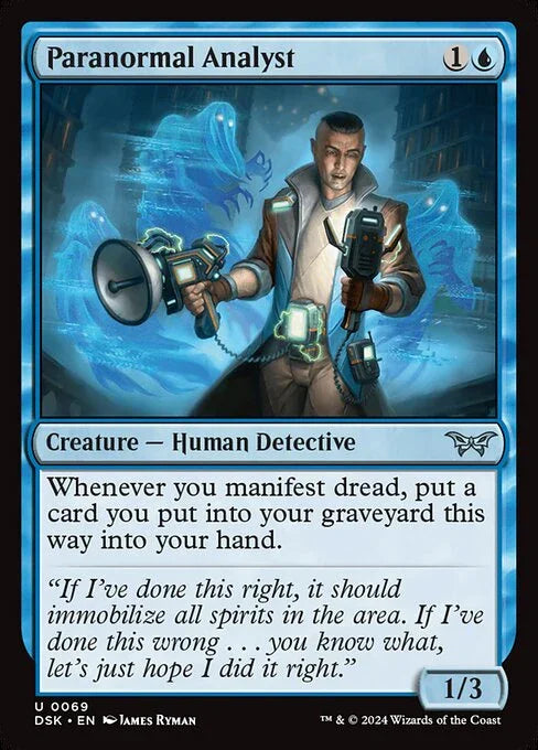 [Foil] DSK 069 Paranormal Analyst U