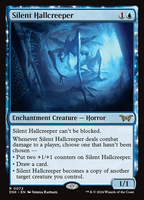 [Foil] DSK 072 Silent Hallcreeper R
