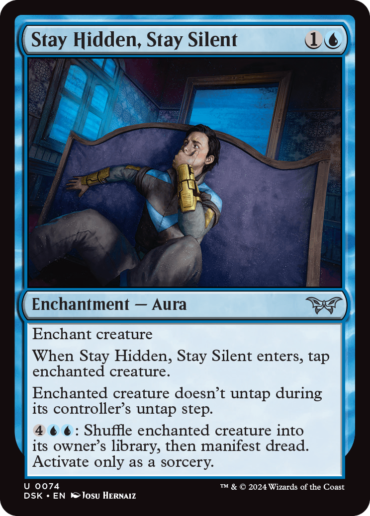 DSK 074 Stay Hidden, Stay Silent (0074) U