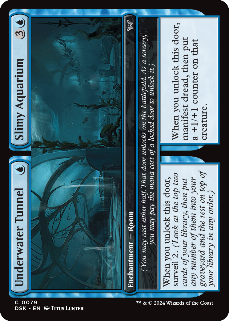 DSK 079 Underwater Tunnel // Slimy Aquarium C