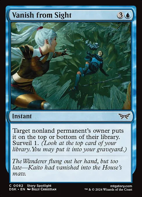 [Foil] DSK 082 Vanish from Sight C