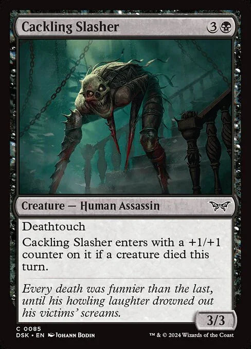 [Foil] DSK 085 Cackling Slasher C