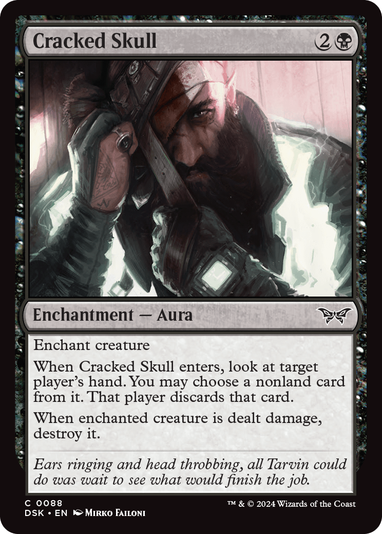 DSK 088 Cracked Skull C