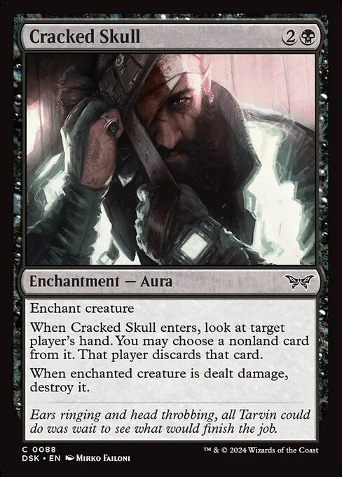 [Foil] DSK 088 Cracked Skull C