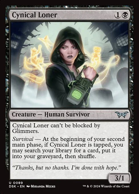 [Foil] DSK 089 Cynical Loner U
