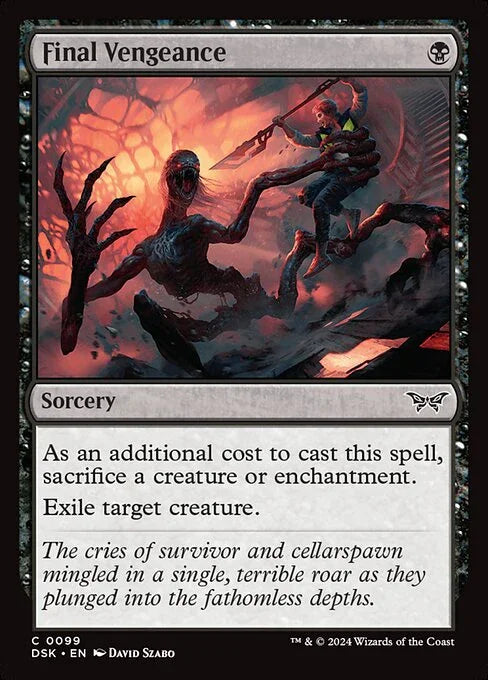 [Foil] DSK 099 Final Vengeance C