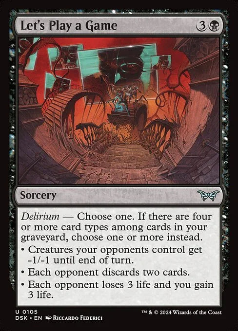 [Foil] DSK 105 Let's Play a Game U