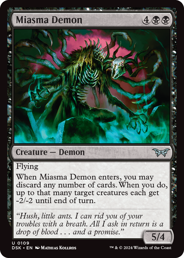DSK 109 Miasma Demon U