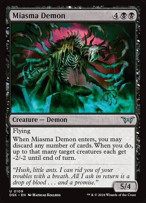 [Foil] DSK 109 Miasma Demon U