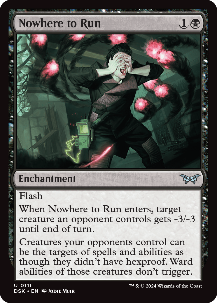 DSK 111 Nowhere to Run U
