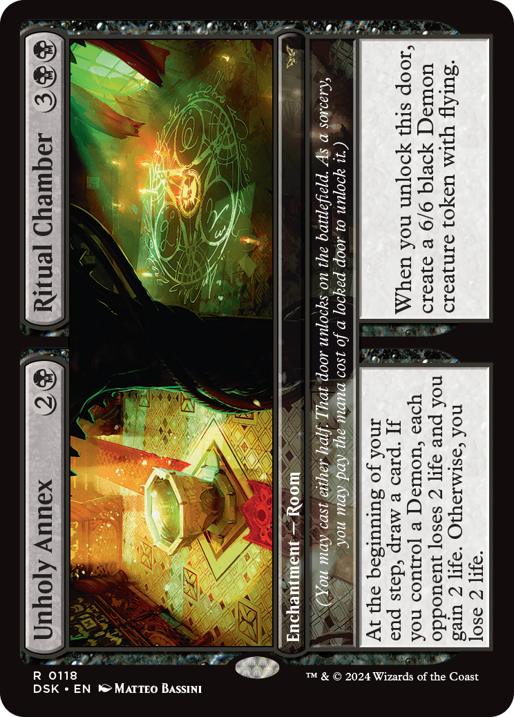 DSK 118 Unholy Annex // Ritual Chamber R