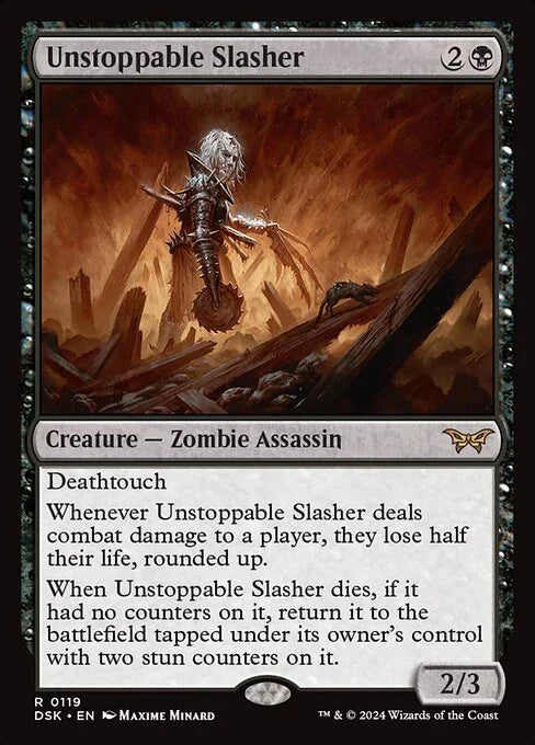 [Foil] DSK 119 Unstoppable Slasher (0119) R