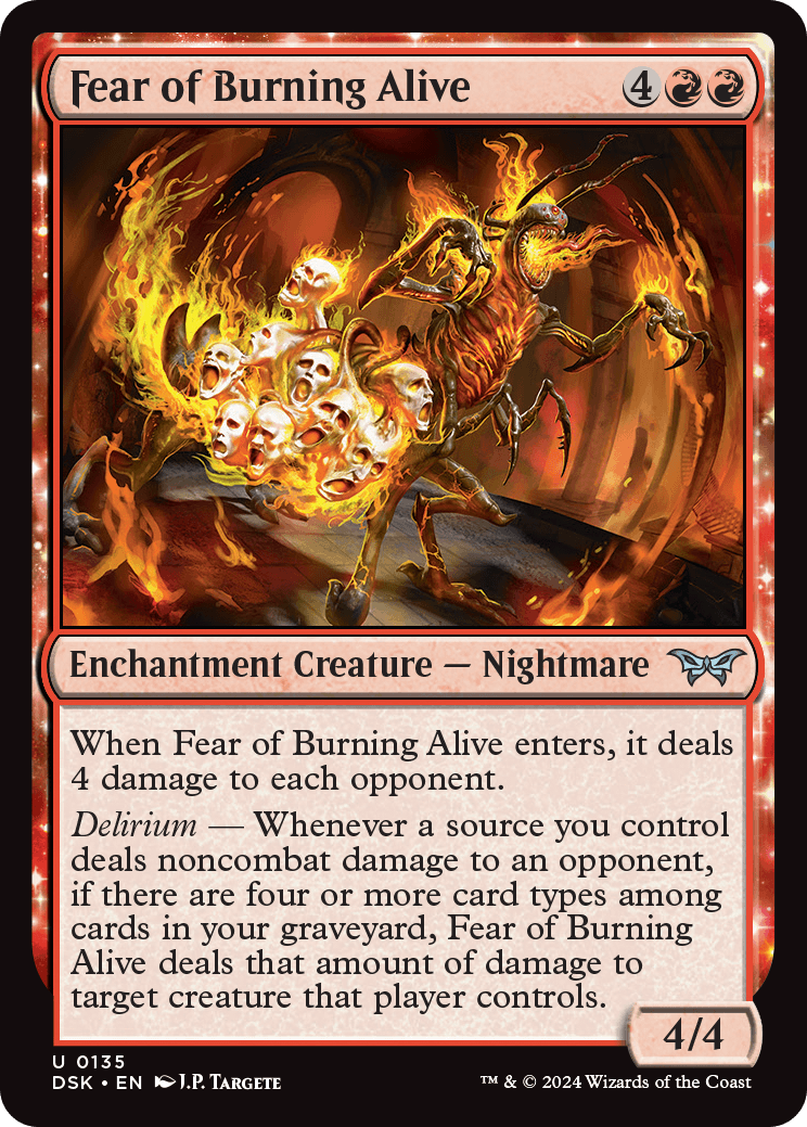 DSK 135 Fear of Burning Alive U
