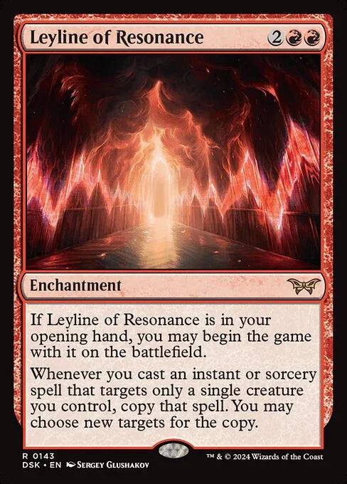 [Foil] DSK 143 Leyline of Resonance R