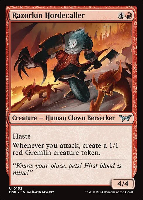 [Foil] DSK 152 Razorkin Hordecaller U