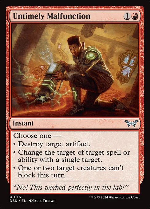 [Foil] DSK 161 Untimely Malfunction U